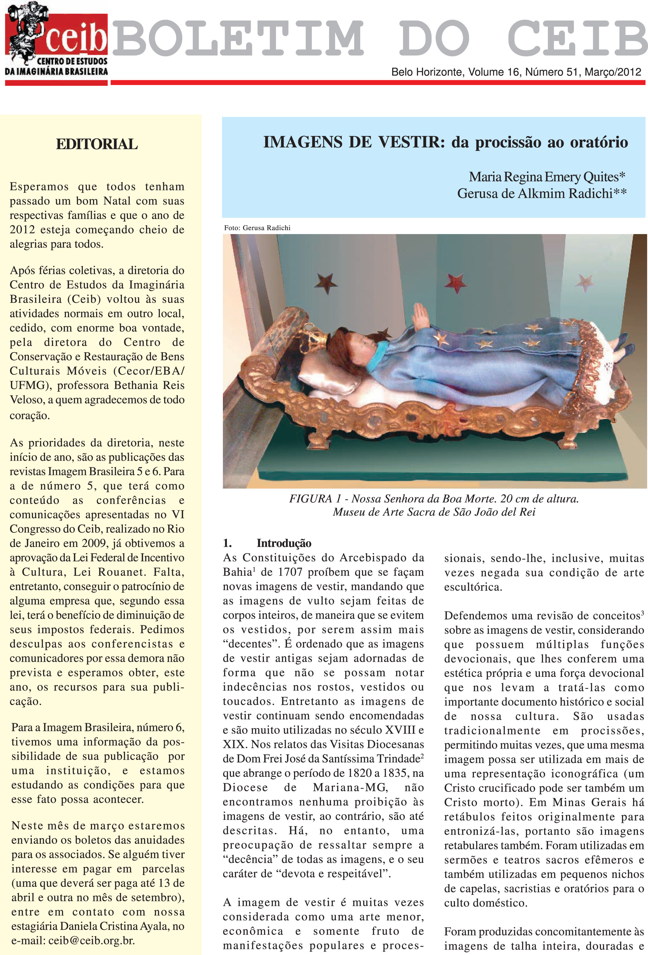 					Visualizar v. 16 n. 51 (2012): Boletim do Ceib
				