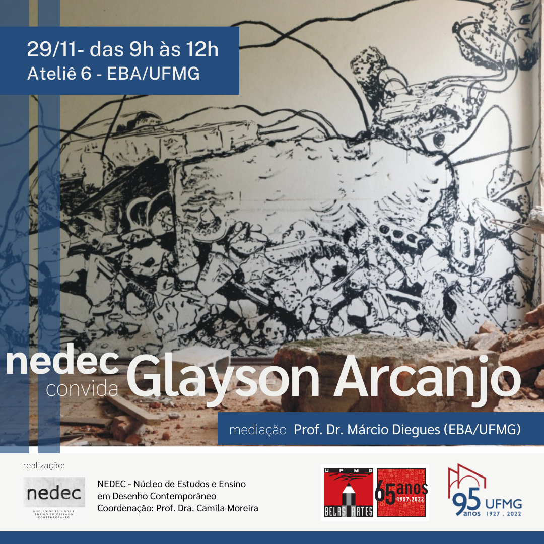 NEDEC recebe o artista e professor Glayson Arcanjo